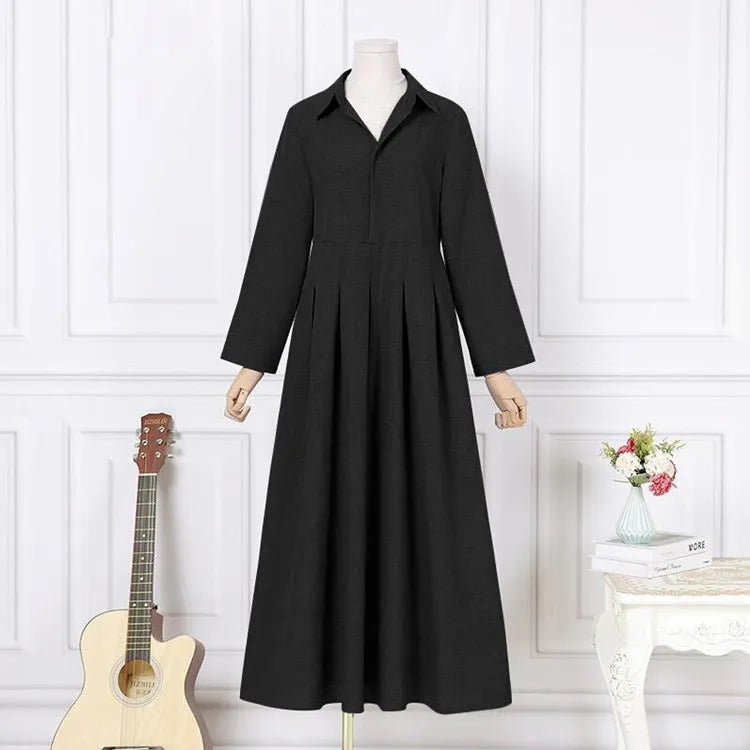 Long Dress Vintage Casual