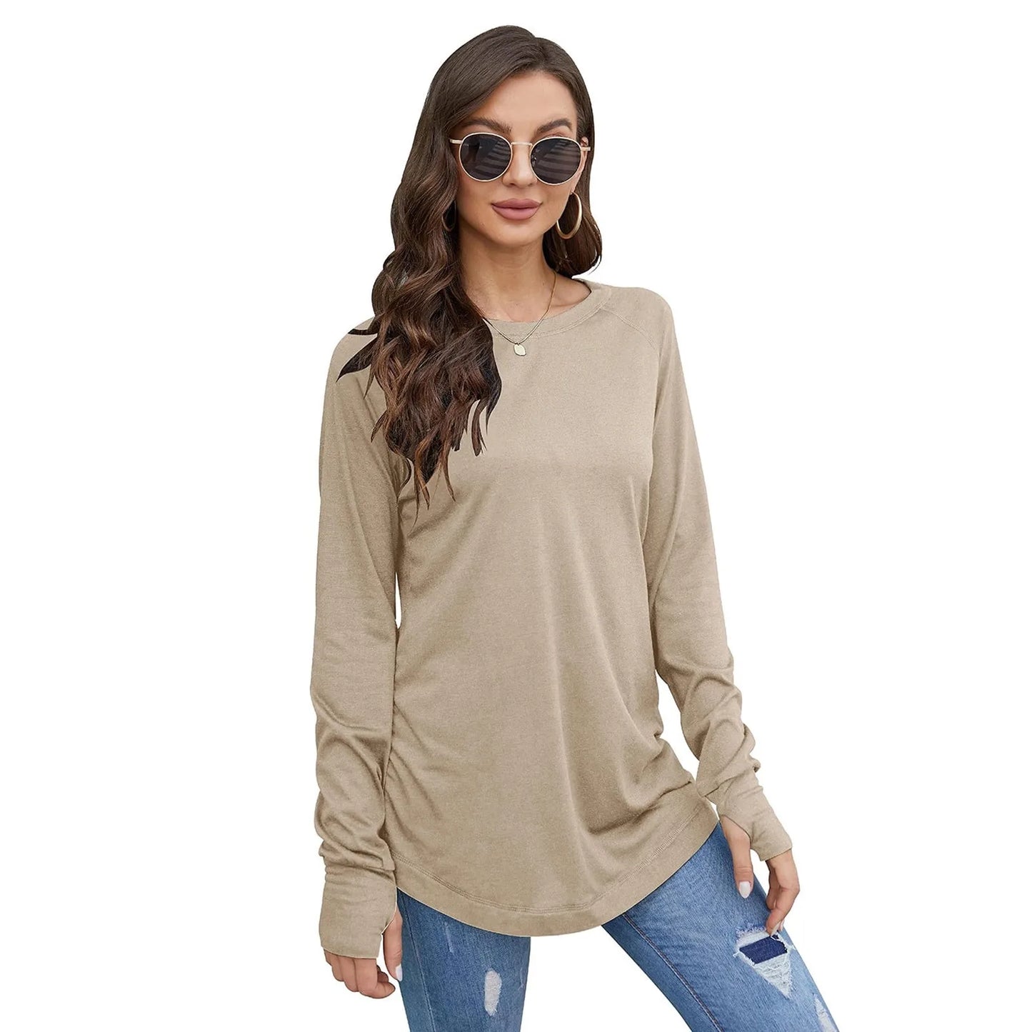 Women's Tops Long Sleeve Shirt