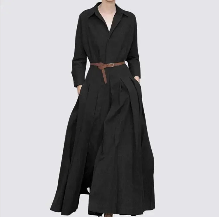 Long Dress Vintage Casual