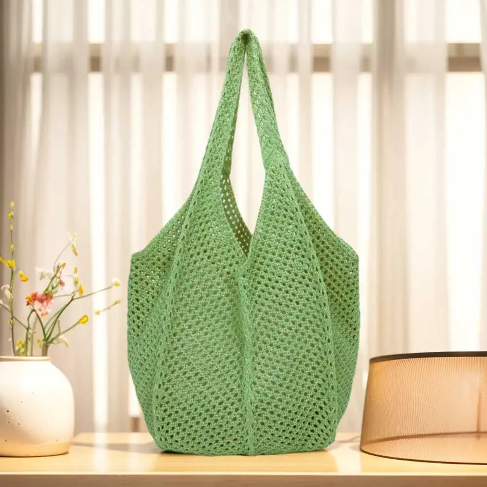 Women's Woven Wicker Shoulder Bags