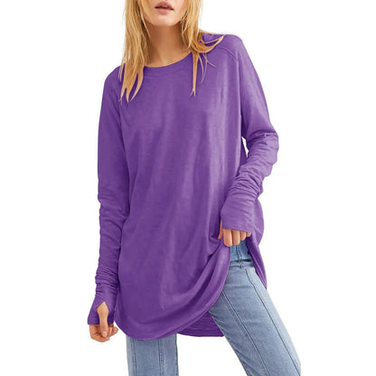 Women's Tops Long Sleeve Shirt