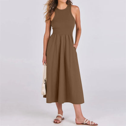 Sleeveless Long Dress