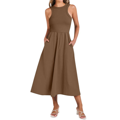Sleeveless Long Dress