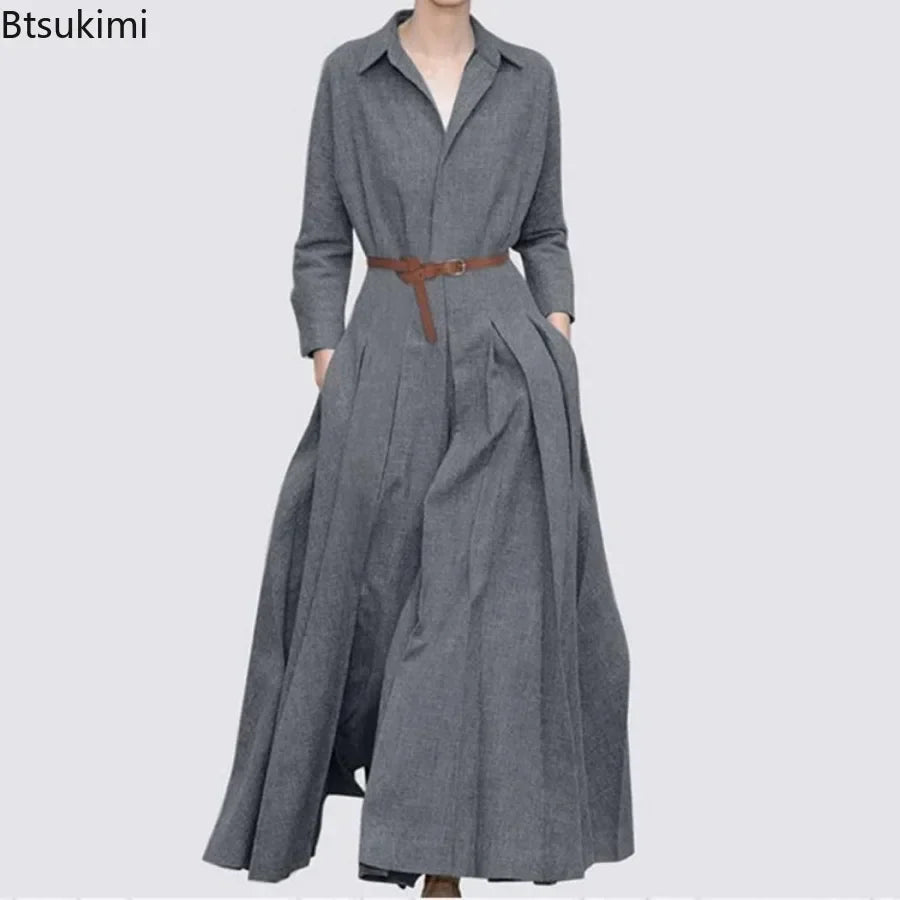Long Dress Vintage Casual