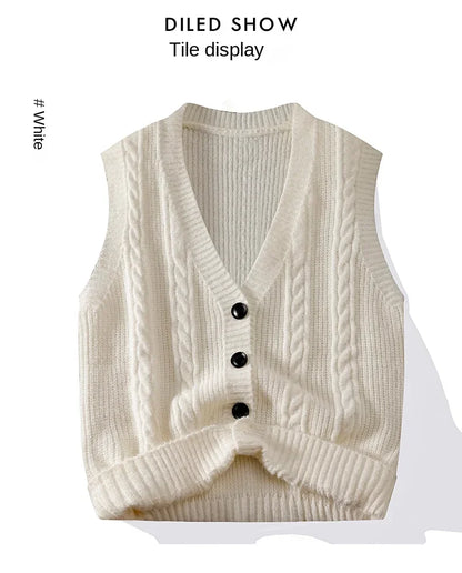 Cardigan Sweater Vest for Men