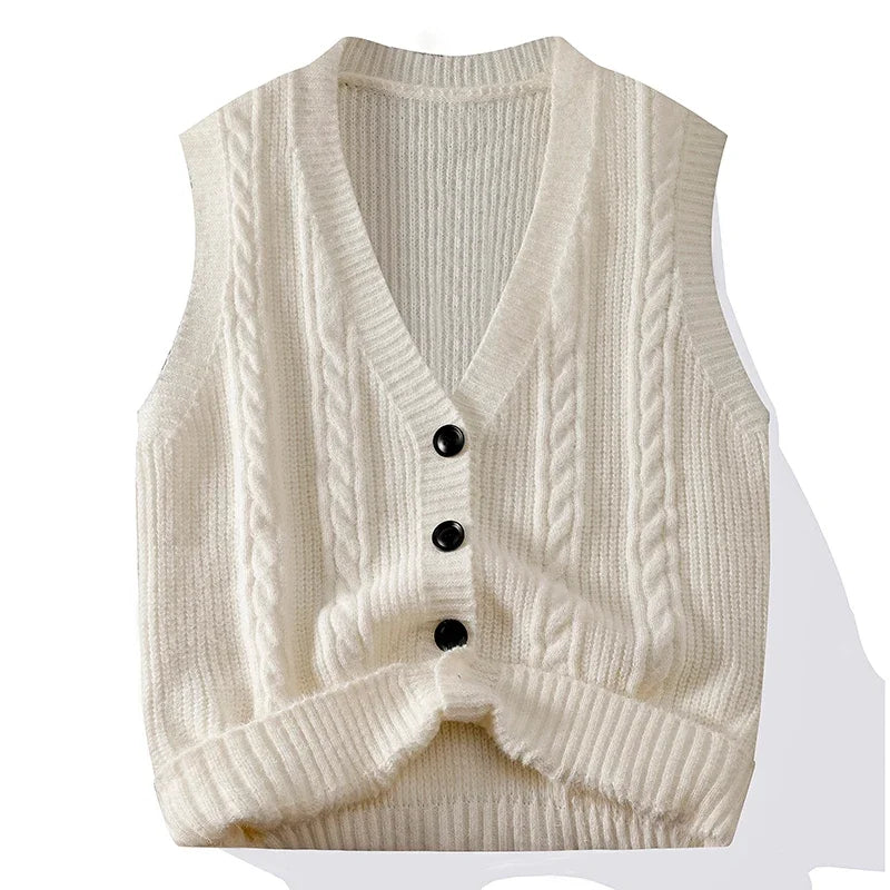 Cardigan Sweater Vest for Men