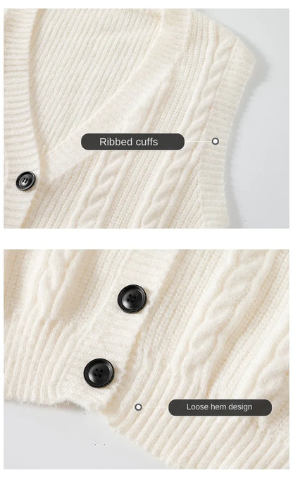 Cardigan Sweater Vest for Men