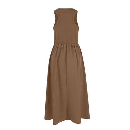 Sleeveless Long Dress
