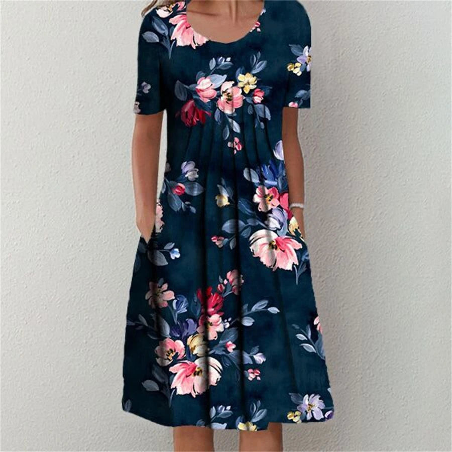 Seasonal Dress- Floral Pattern