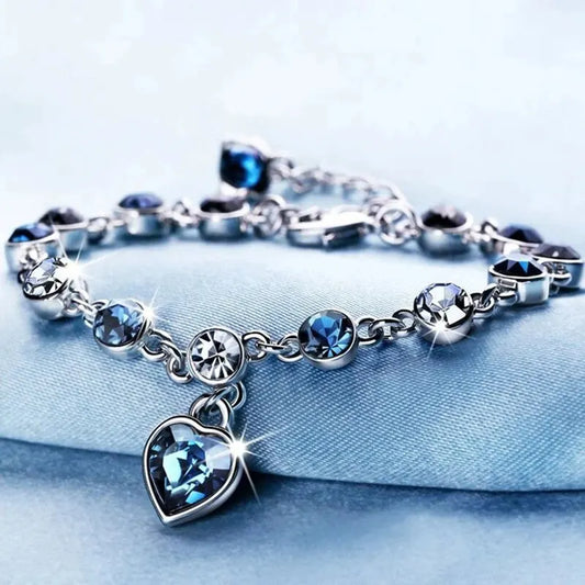 Women Silver Color Lucky Bracelet