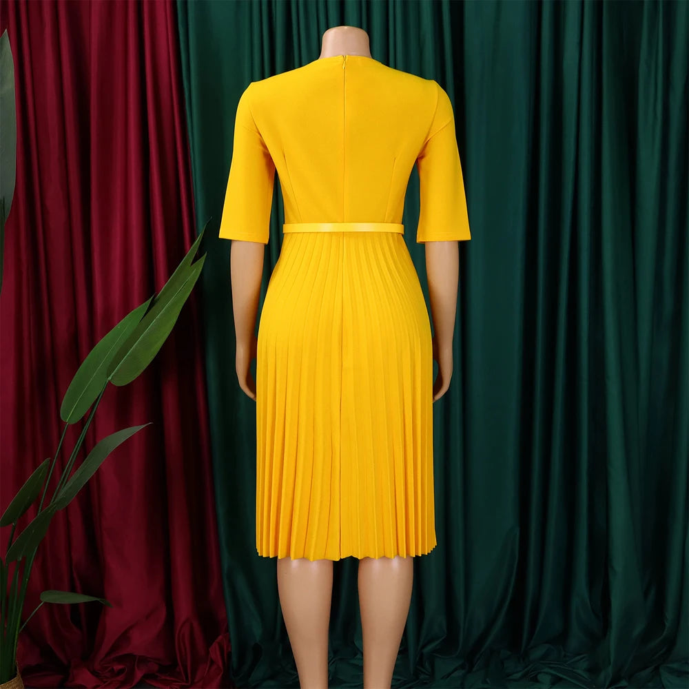 Women's Pleated Dress