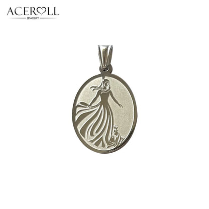 Stainless Steel Virtue Pendant
