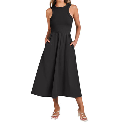 Sleeveless Long Dress