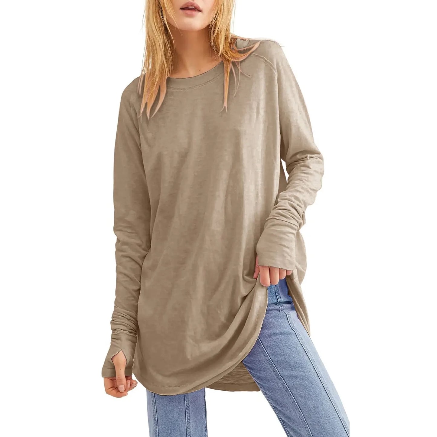 Women's Tops Long Sleeve Shirt