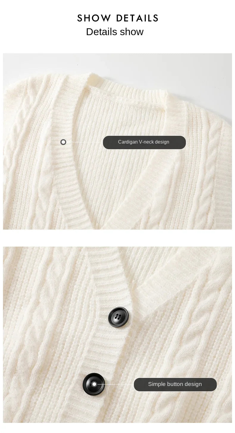 Cardigan Sweater Vest for Men