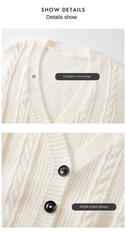 Cardigan Sweater Vest for Men