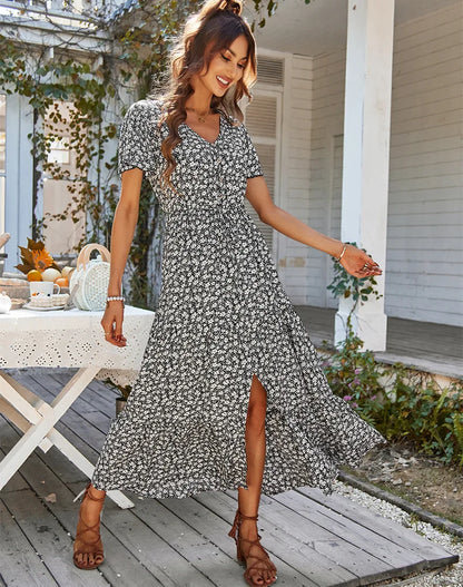 Vintage Floral Dresses for Women