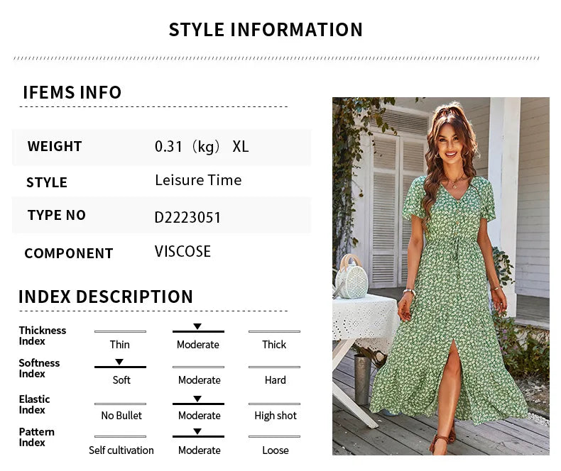 Vintage Floral Dresses for Women