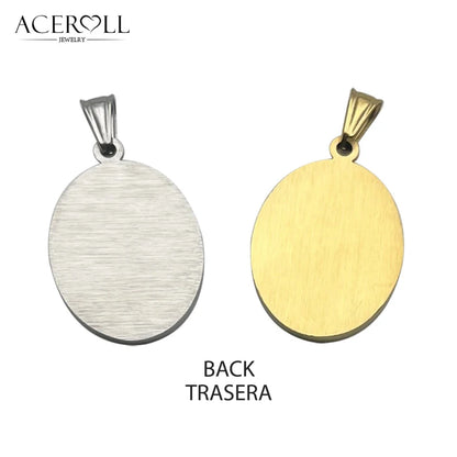 Stainless Steel Virtue Pendant
