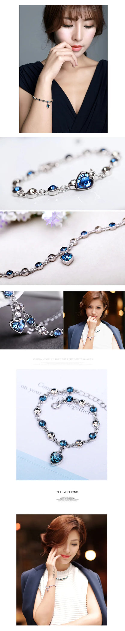Women Silver Color Lucky Bracelet