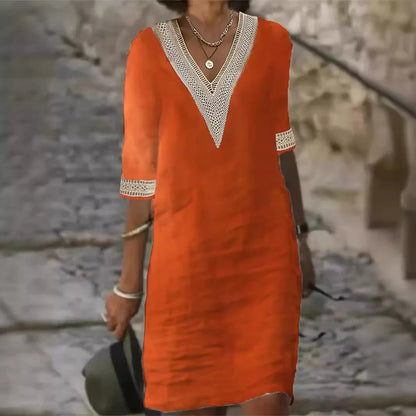 Women's Casual Midi Dress