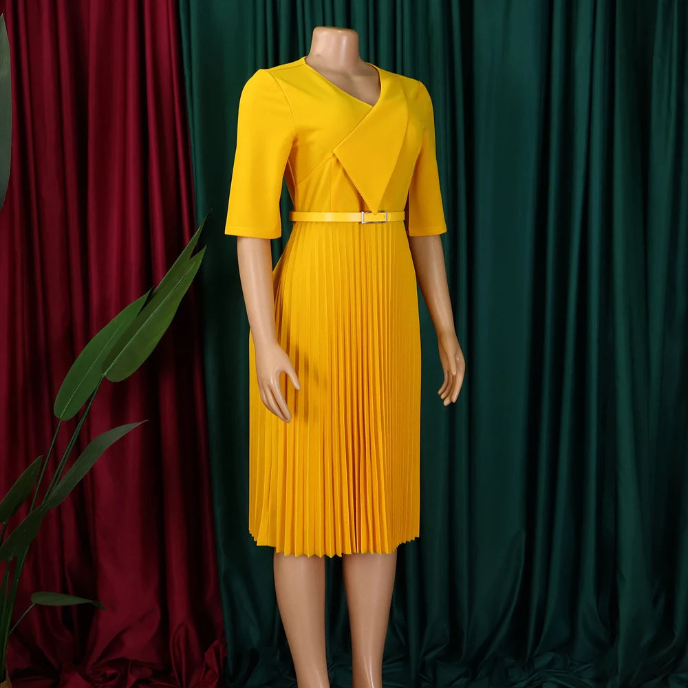 Women's Pleated Dress