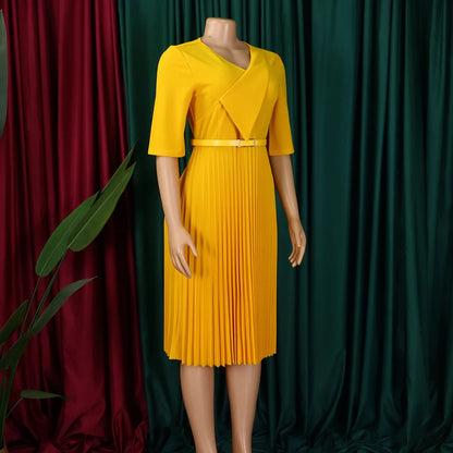 Women's Pleated Dress