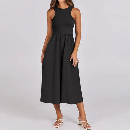 Sleeveless Long Dress