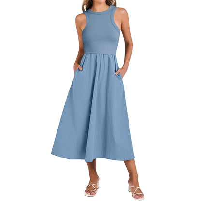 Sleeveless Long Dress