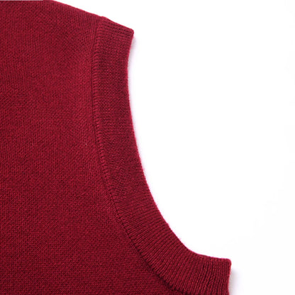Solid Color Sweater Vest