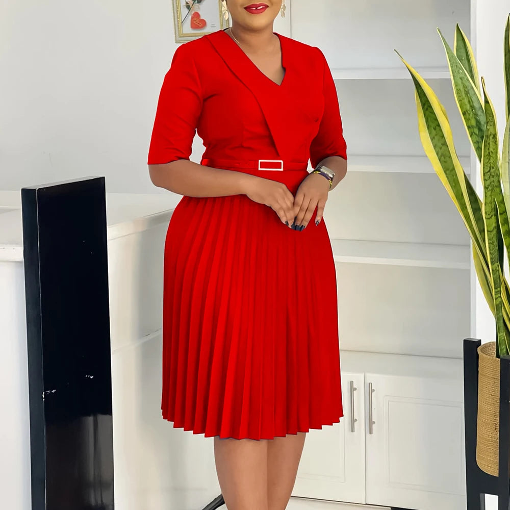 Women's Pleated Dress