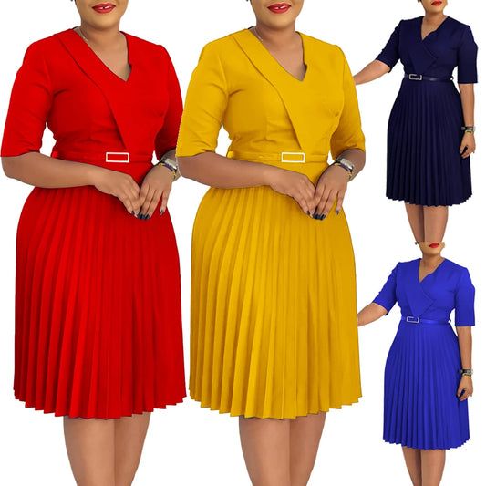Women's Pleated Dress
