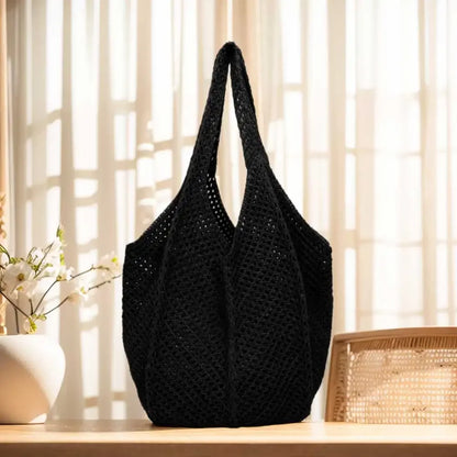 Women's Woven Wicker Shoulder Bags