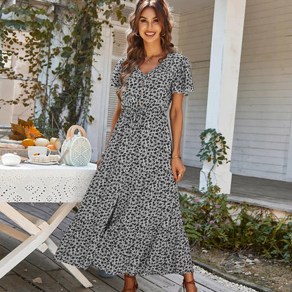 Vintage Floral Dresses for Women