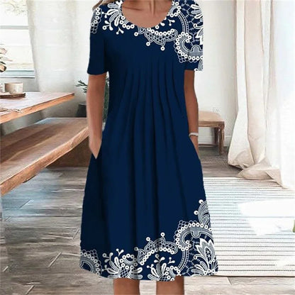 Seasonal Dress- Floral Pattern