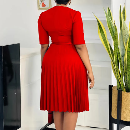 Women's Pleated Dress