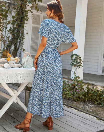 Vintage Floral Dresses for Women