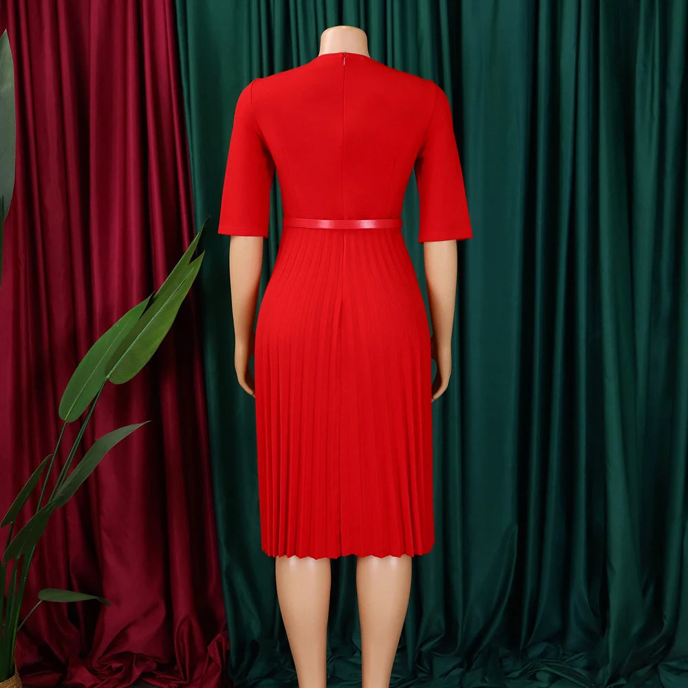 Women's Pleated Dress