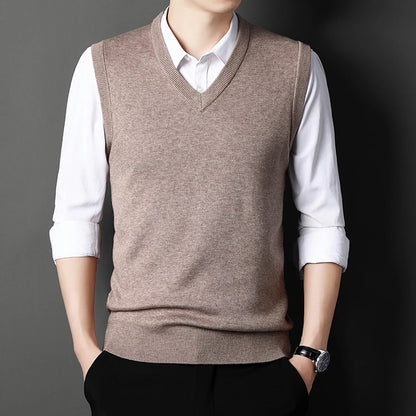 Solid Color Sweater Vest