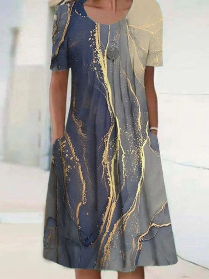 Seasonal Dress- Floral Pattern