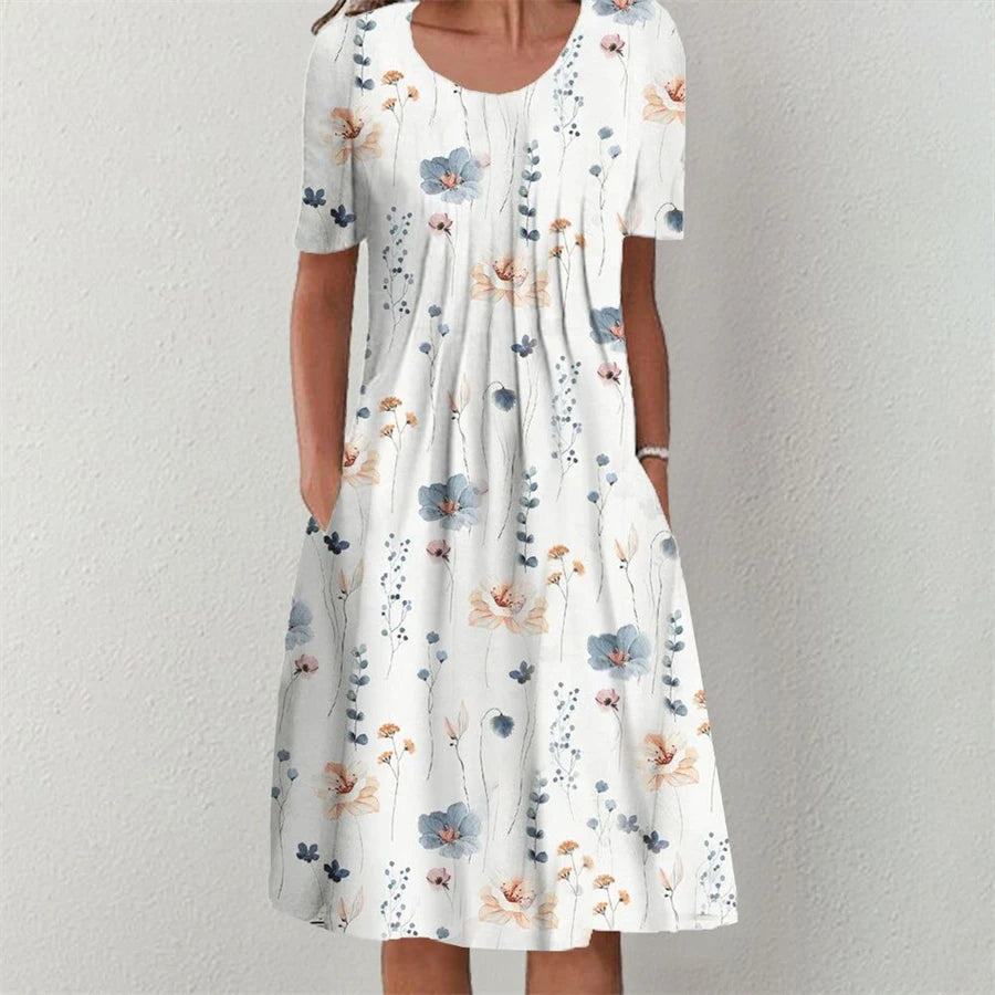 Seasonal Dress- Floral Pattern