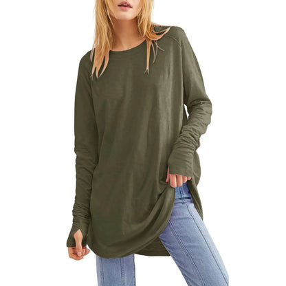 Women's Tops Long Sleeve Shirt