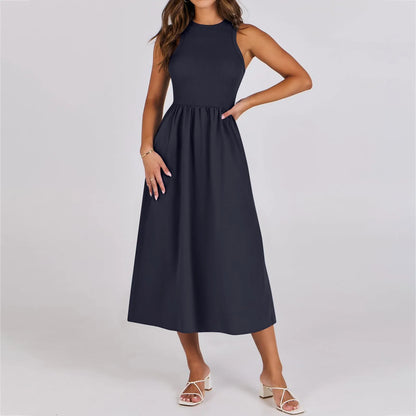 Sleeveless Long Dress