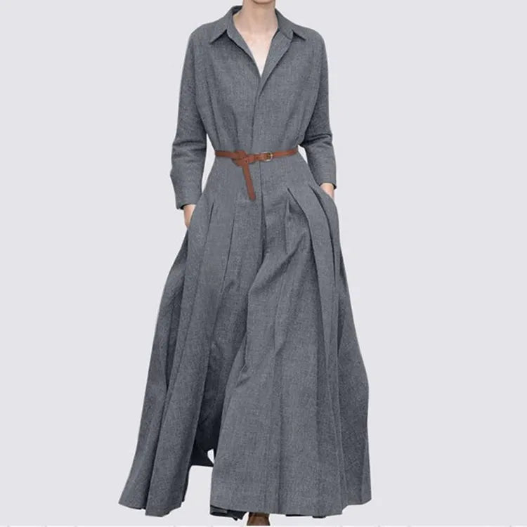 Long Dress Vintage Casual
