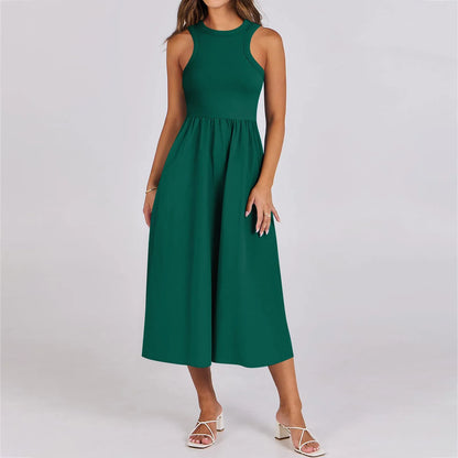 Sleeveless Long Dress