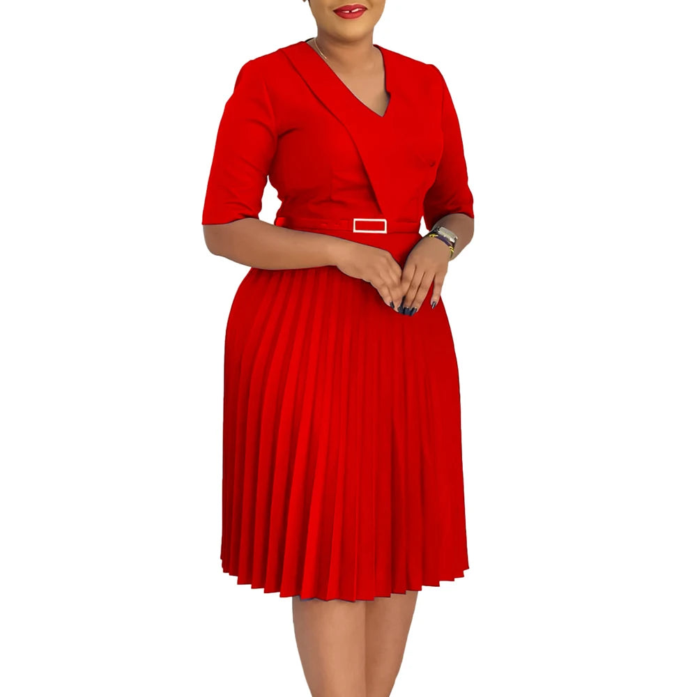 Women's Pleated Dress