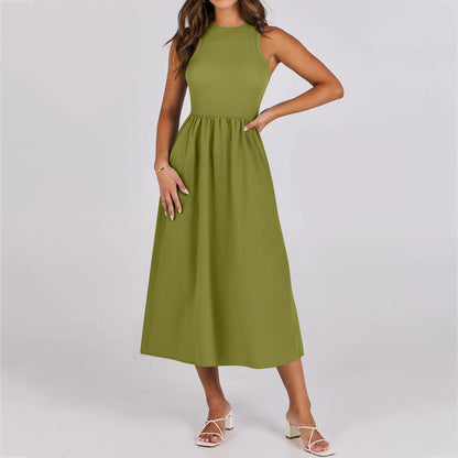 Sleeveless Long Dress