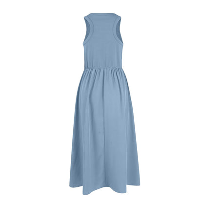 Sleeveless Long Dress
