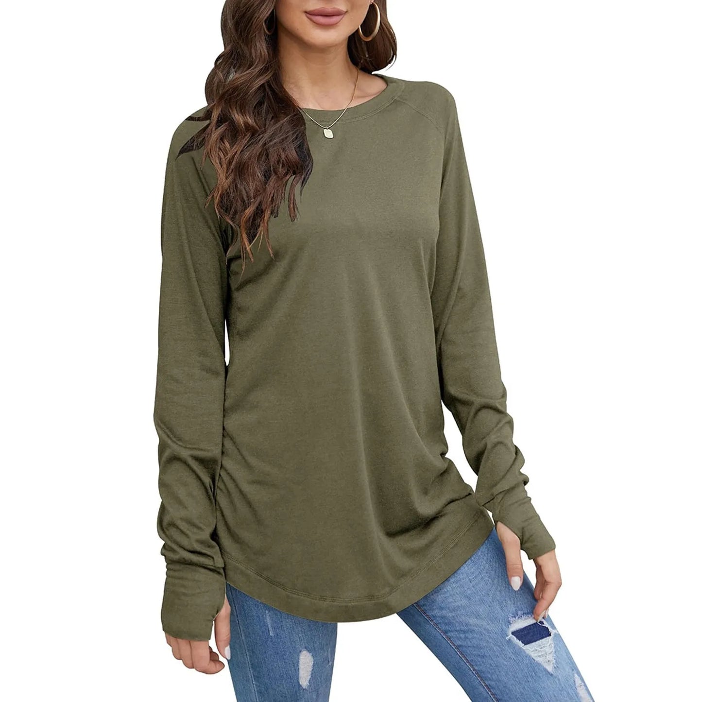 Women's Tops Long Sleeve Shirt