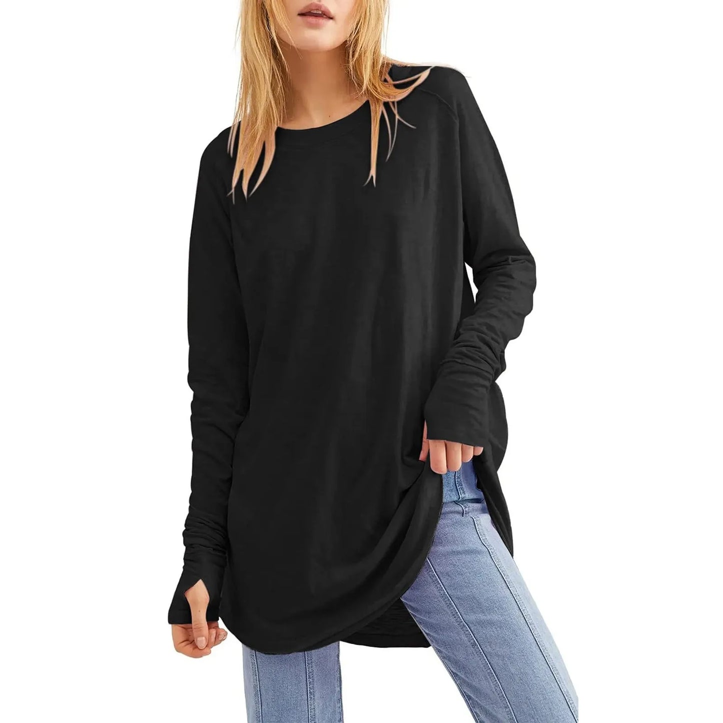 Women's Tops Long Sleeve Shirt